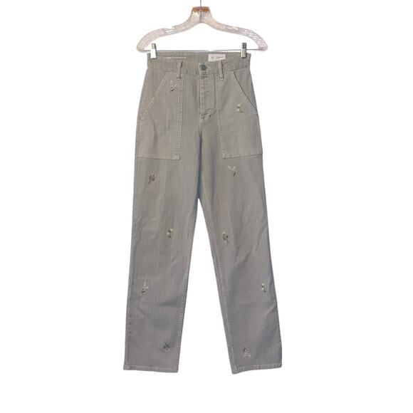 AG ADRIANO GOLDSCHMIED Pant 23 RELAXED STRAIGHT VTG Embroidered - Picture 5 of 13